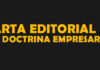 Carta Editorial Septiembre Octubre